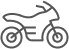 Icon for a motorcycle